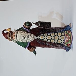 Jim Shore Heartwood Creek Enesco Santa Figurine, C105535